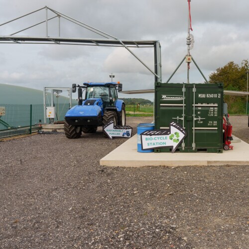 Biomethane Tractor & Refueling Station