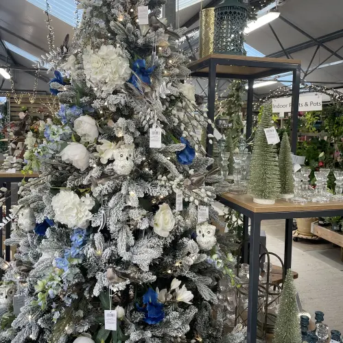 Christmas tree and decorations