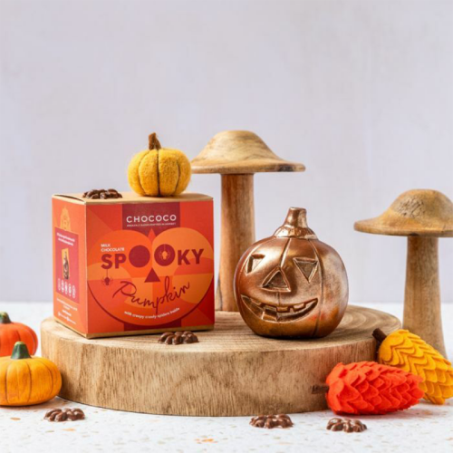 Choccoco’s pumpkin-inspired handcrafted chocolate treat