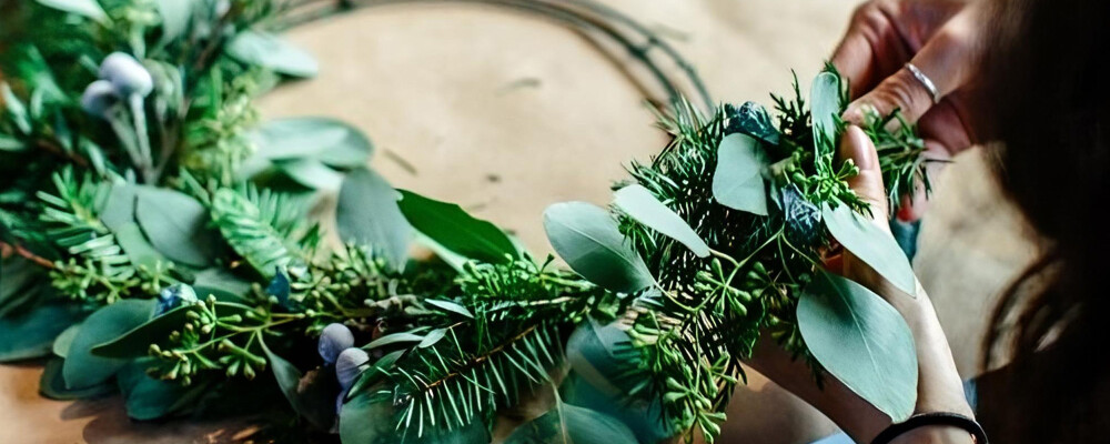 Wreath making 