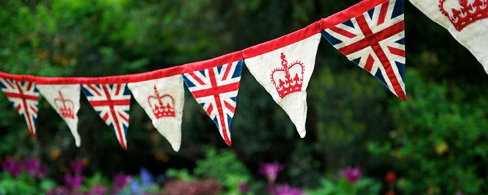 Coronation bunting