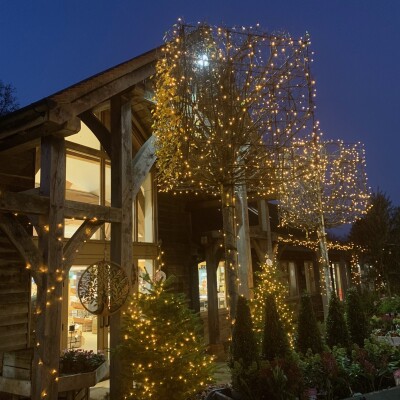 Christmas Longstock Park Farm Shop, Leckford Estate, Hampshire